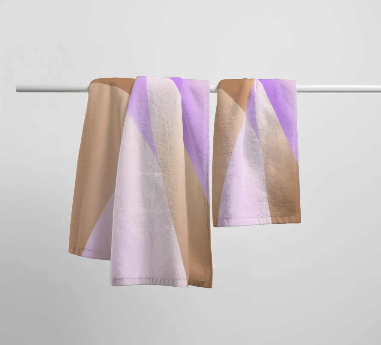 Light Flow Geometry I asciugamano da bagno da Mosaic Dialogue