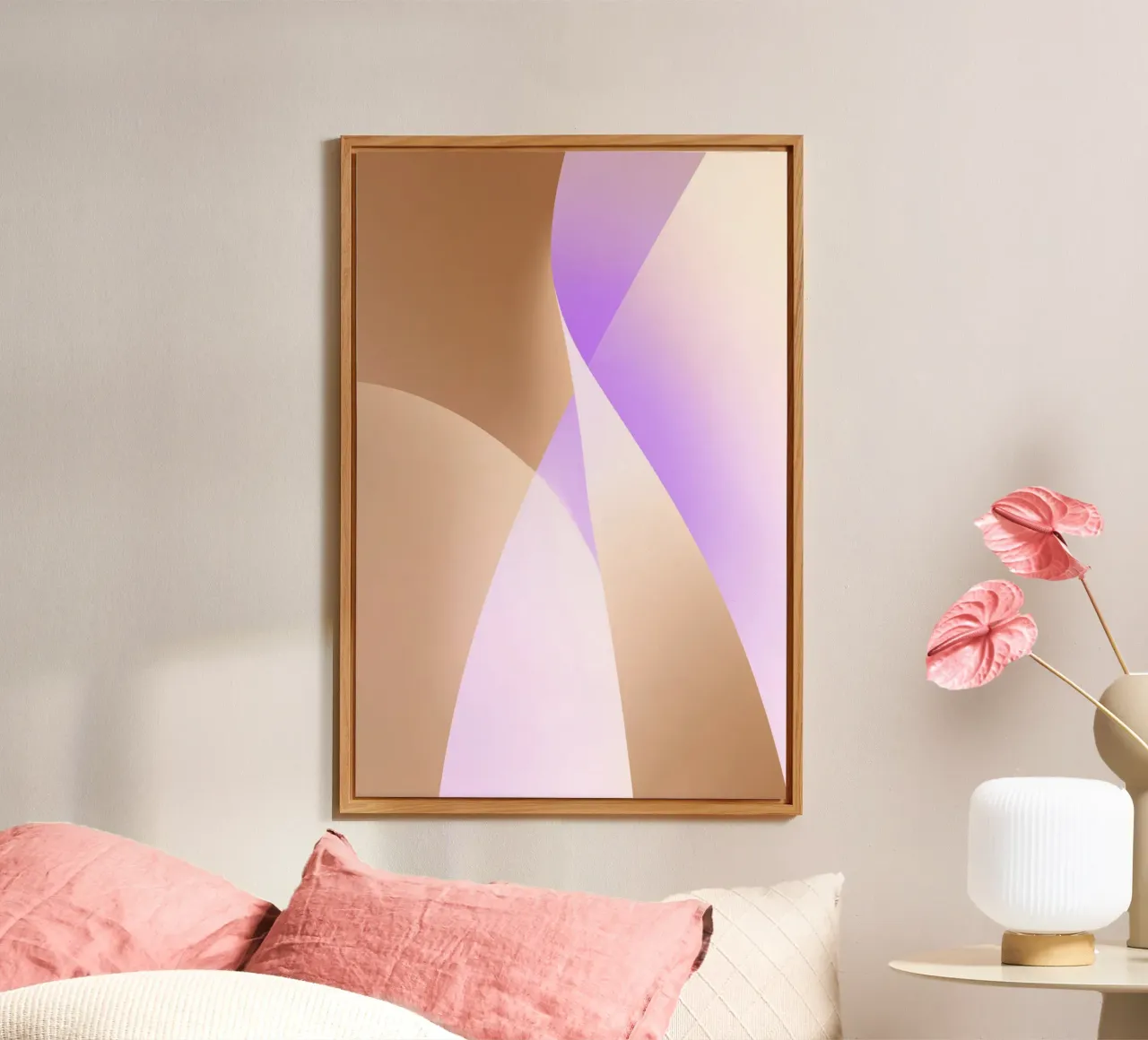 Light Flow Geometry I alluminio dibond da Mosaic Dialogue