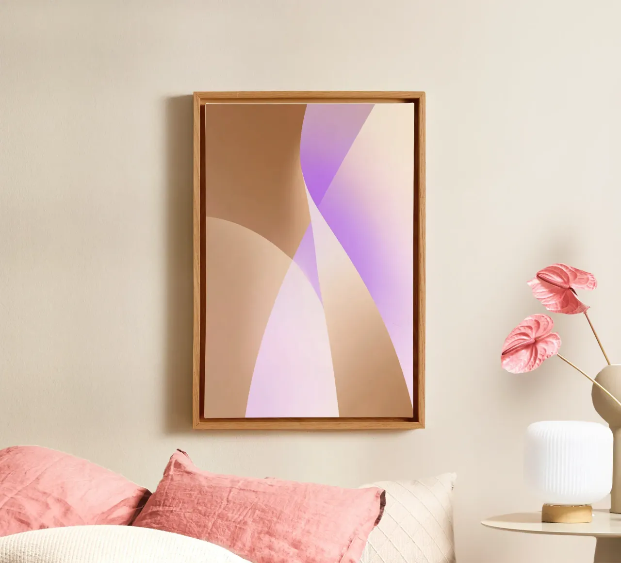 Light Flow Geometry I tela da Mosaic Dialogue