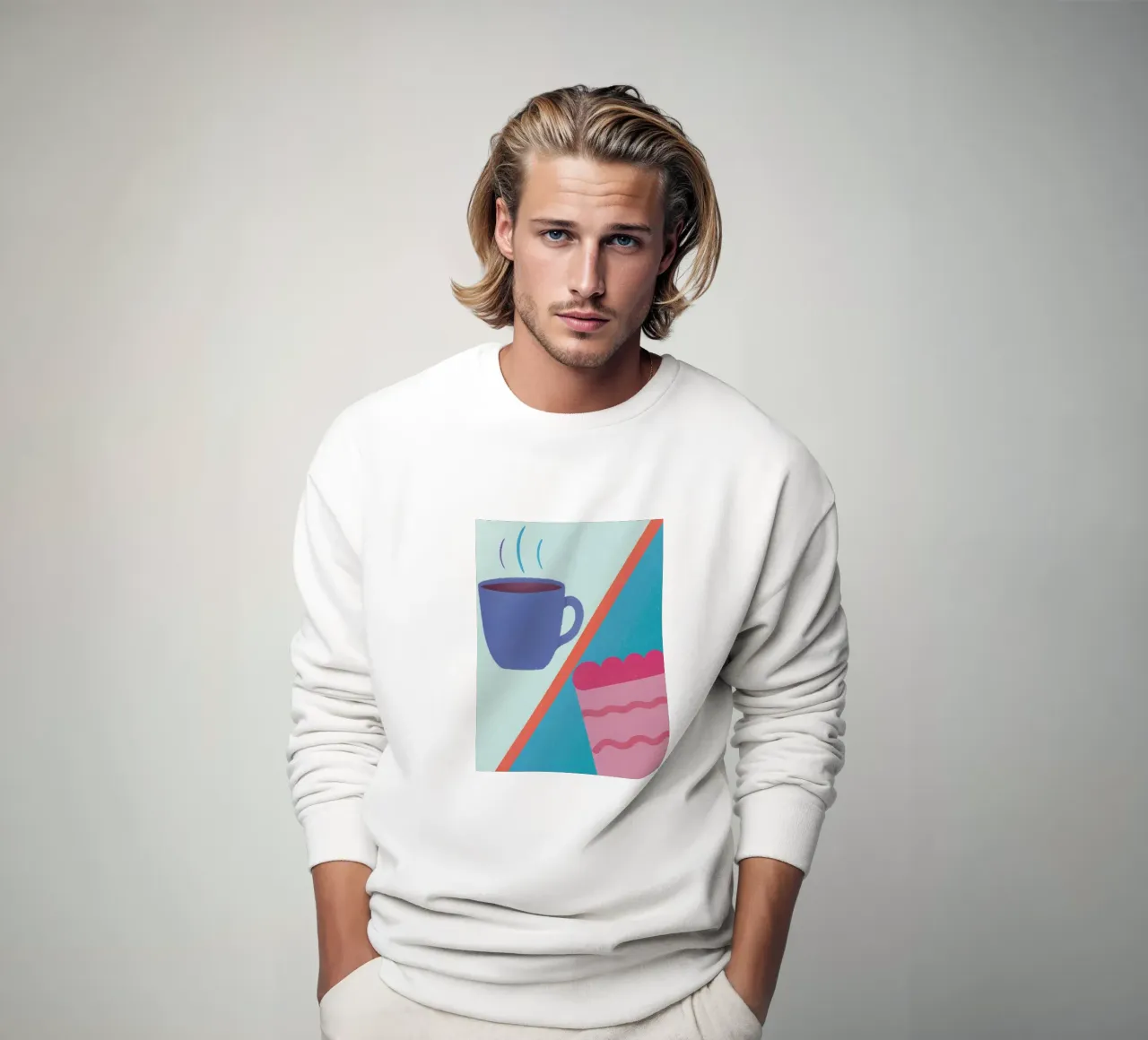 Caffè e torta felpa da LOYAL SHOP