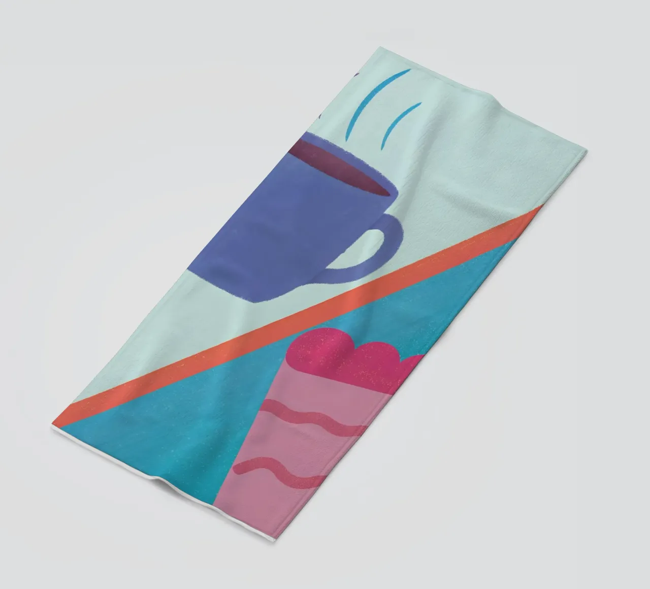 Caffè e torta telo mare da LOYAL SHOP