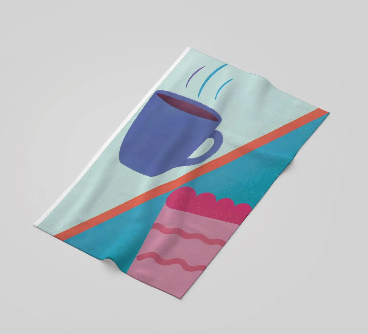 Caffè e torta telo mare da LOYAL SHOP