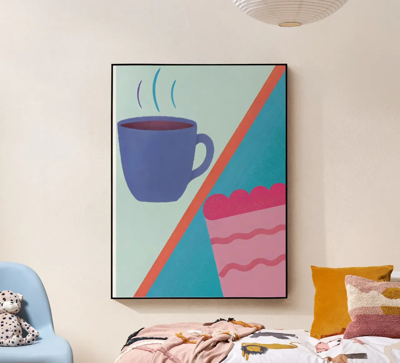 Koffie en Cake acryl van LOYAL SHOP