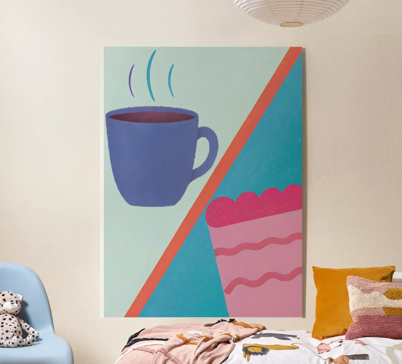 Koffie en Cake acryl van LOYAL SHOP