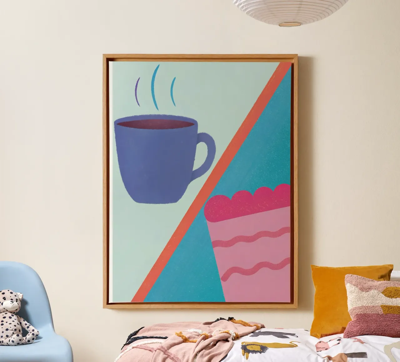 Caffè e torta tela da LOYAL SHOP