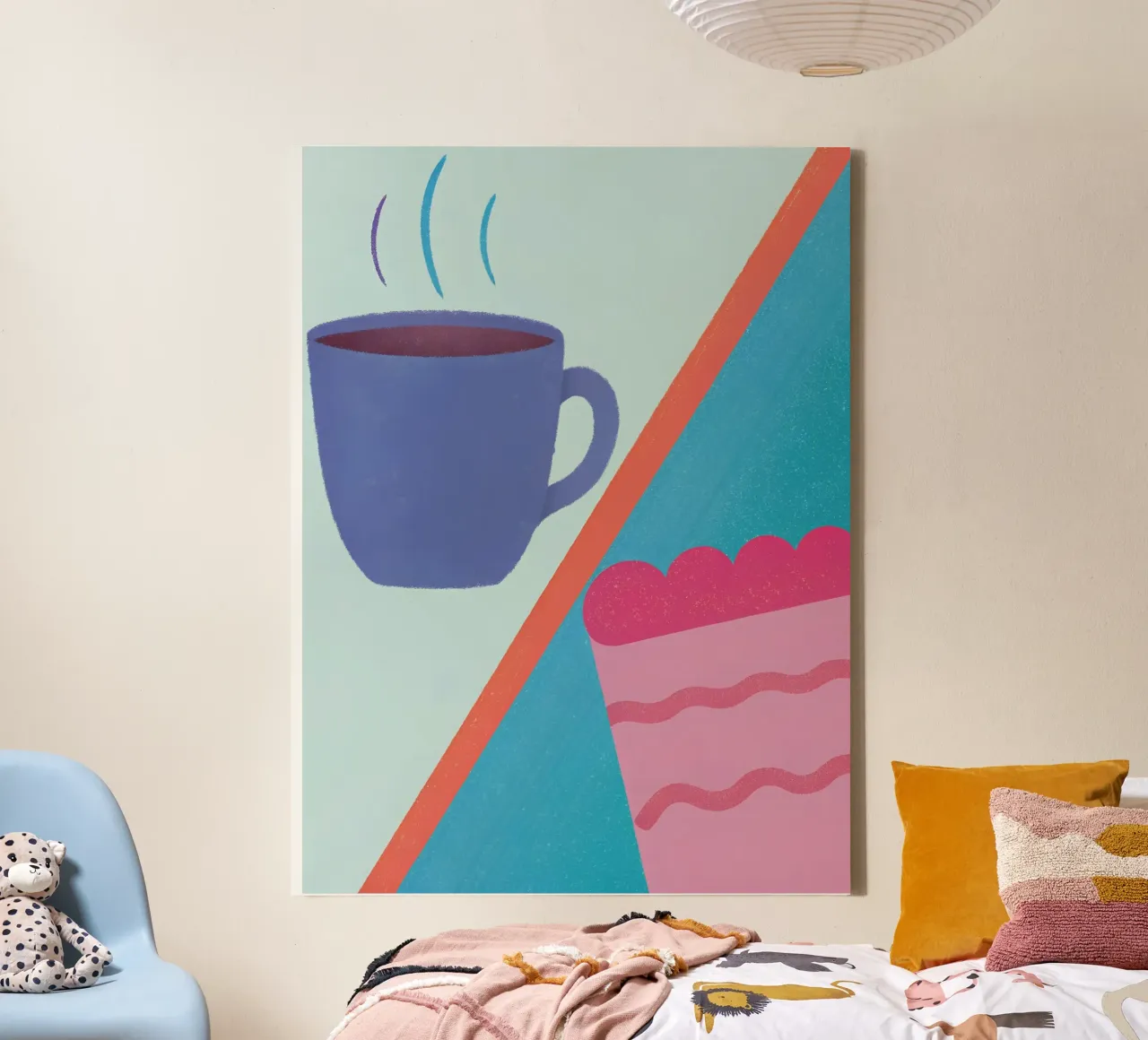 Caffè e torta tela da LOYAL SHOP