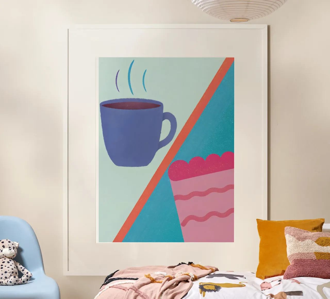 Caffè e torta poster da LOYAL SHOP