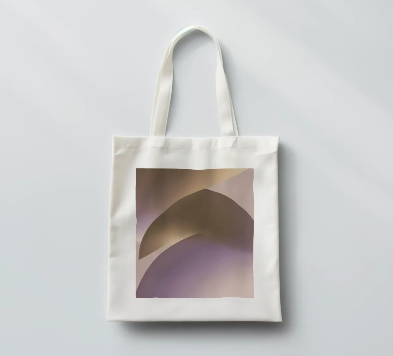 Light Flow Geometry II borsa in juta da Mosaic Dialogue