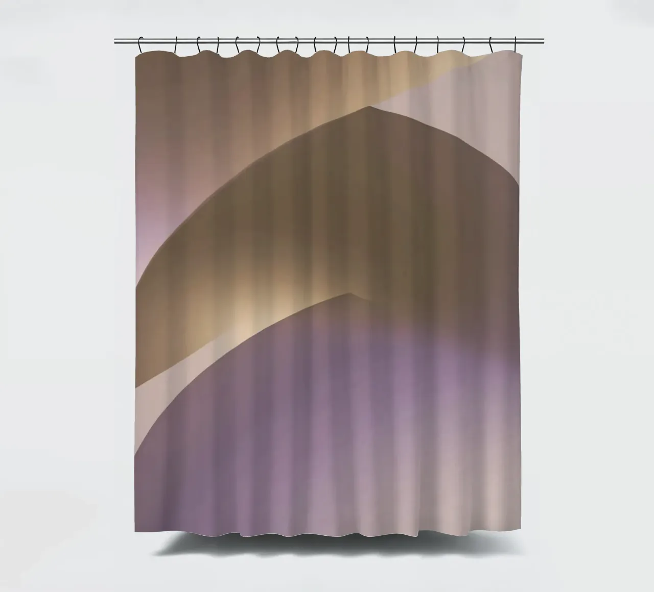 Light Flow Geometry II tenda da doccia da Mosaic Dialogue