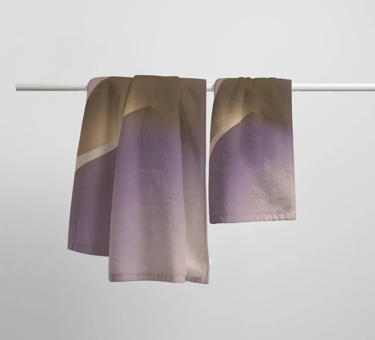 Light Flow Geometry II towel by Mosaic Dialogue