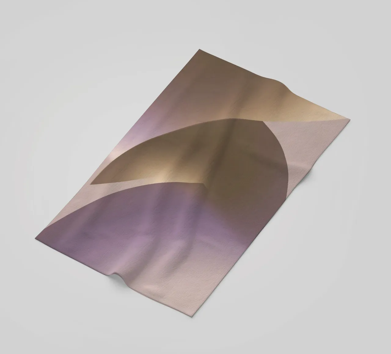 Light Flow Geometry II beach towel by Mosaic Dialogue