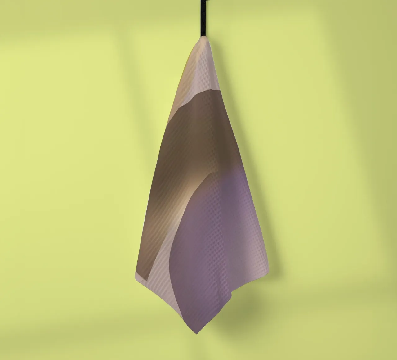 Light Flow Geometry II Geschirrtuch von Mosaic Dialogue