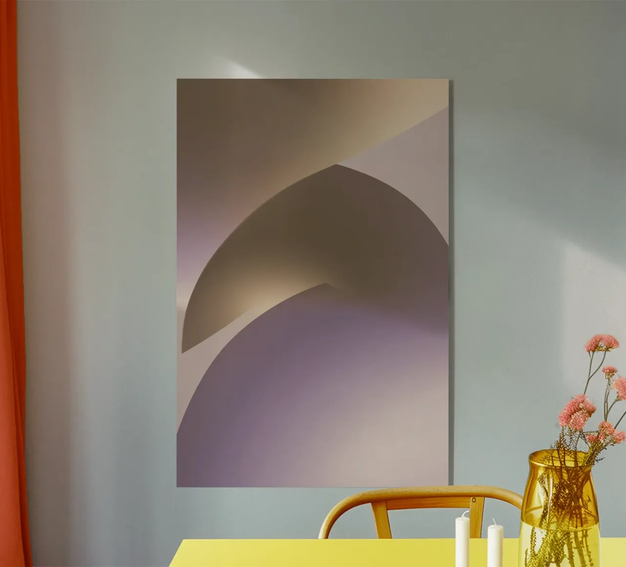 Light Flow Geometry II plexiglass da Mosaic Dialogue