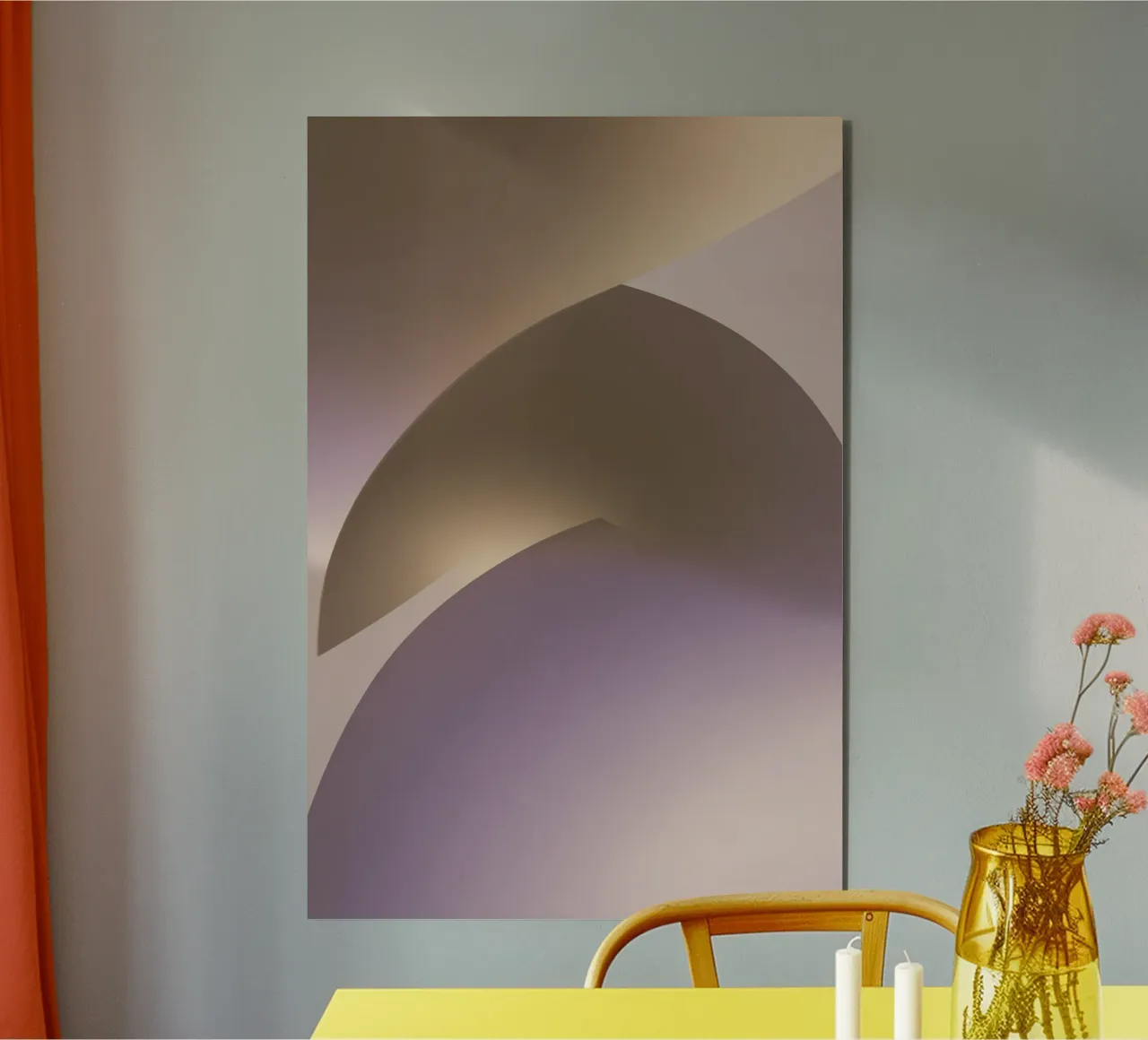 Light Flow Geometry II alluminio dibond da Mosaic Dialogue