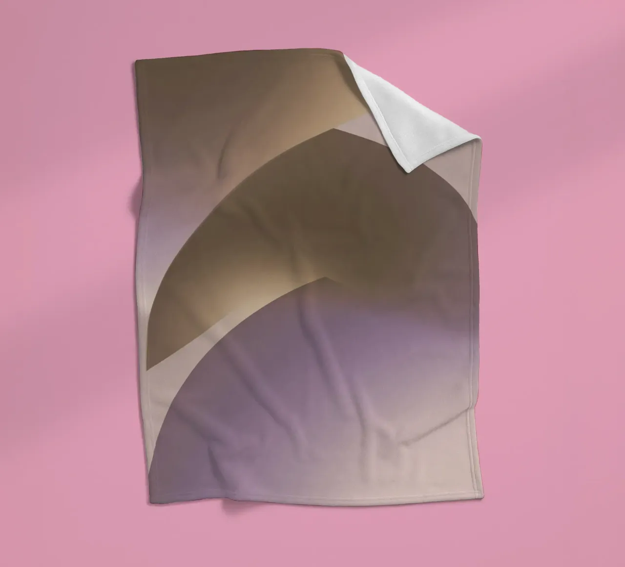 Light Flow Geometry II coperta in pile da Mosaic Dialogue