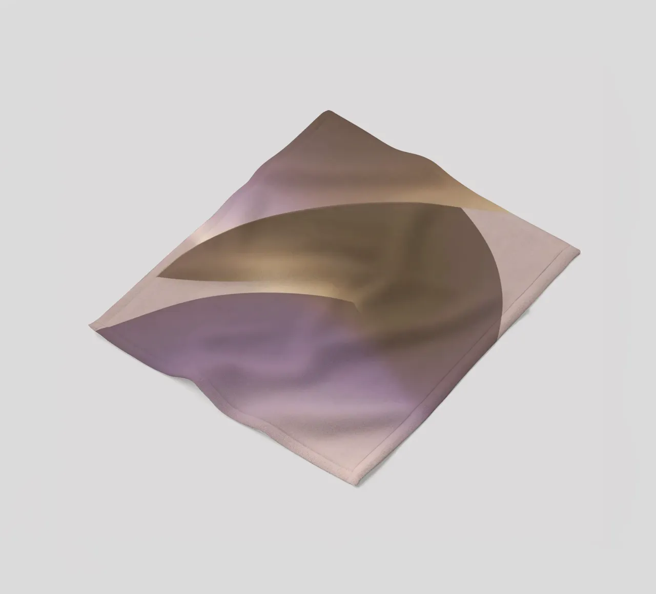 Light Flow Geometry II coperta in pile da Mosaic Dialogue