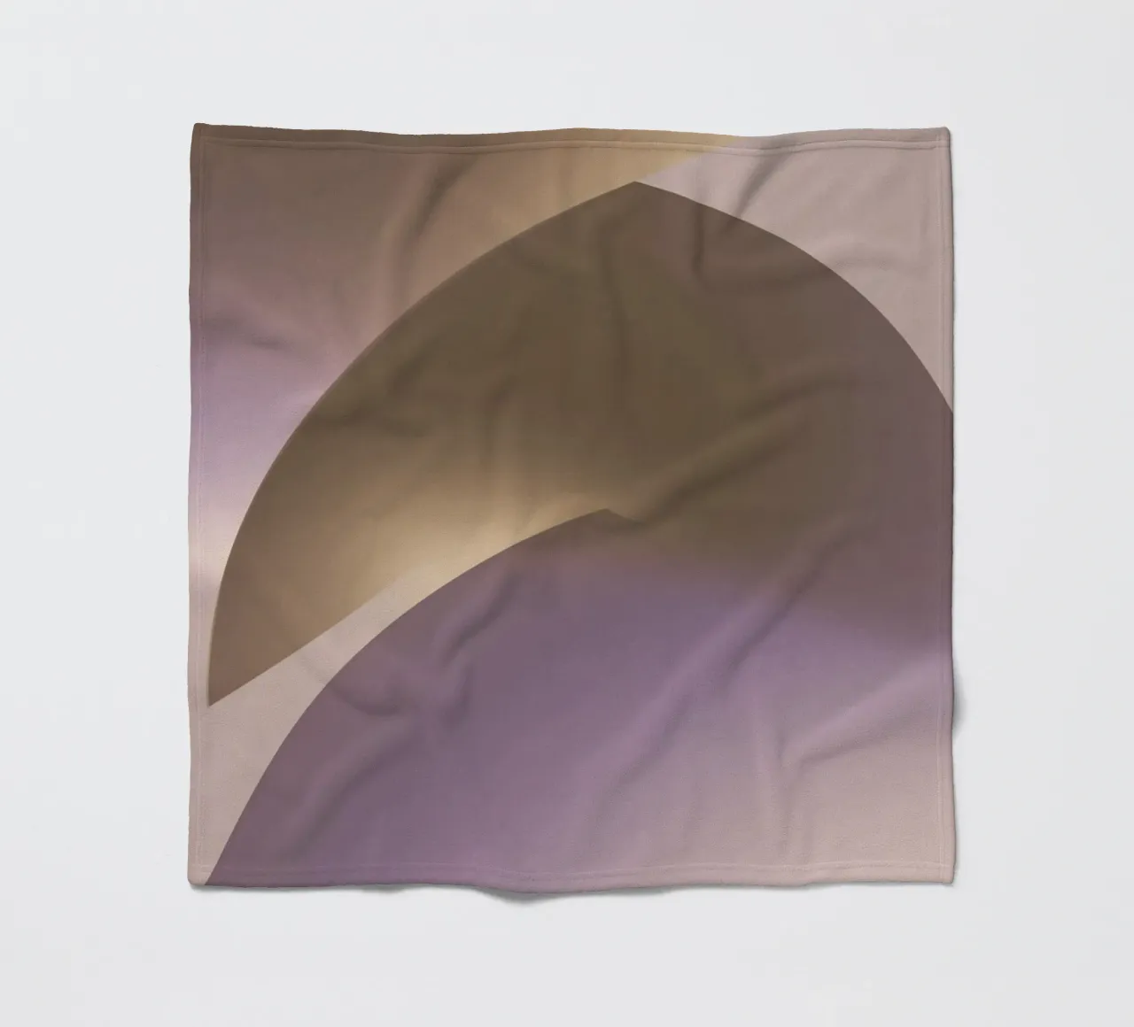 Light Flow Geometry II coperta in pile da Mosaic Dialogue