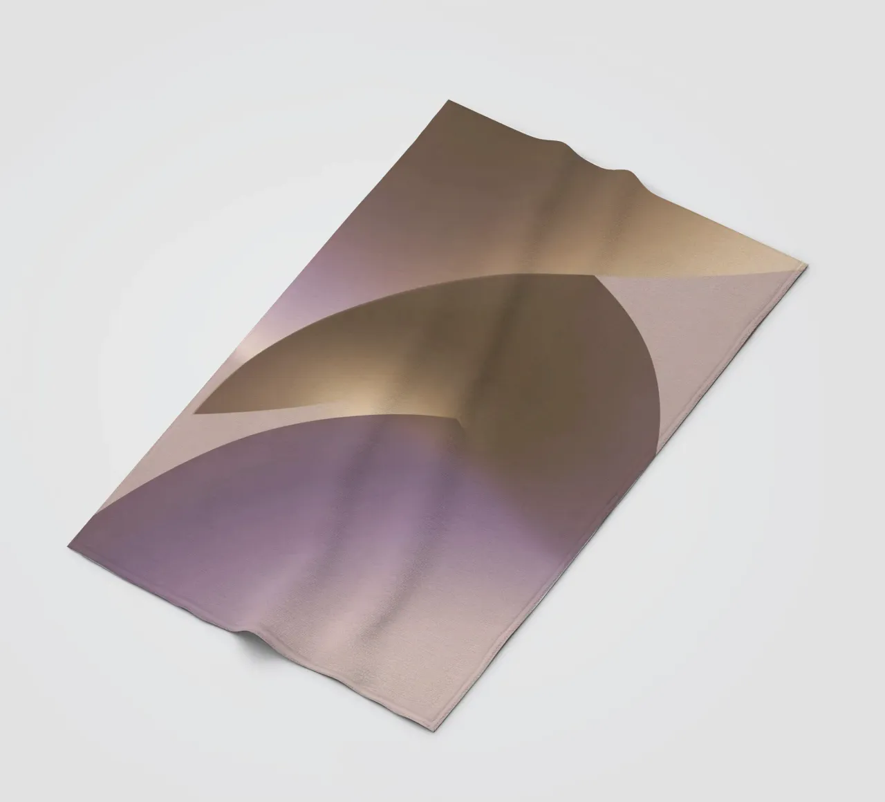 Light Flow Geometry II coperta in pile da Mosaic Dialogue