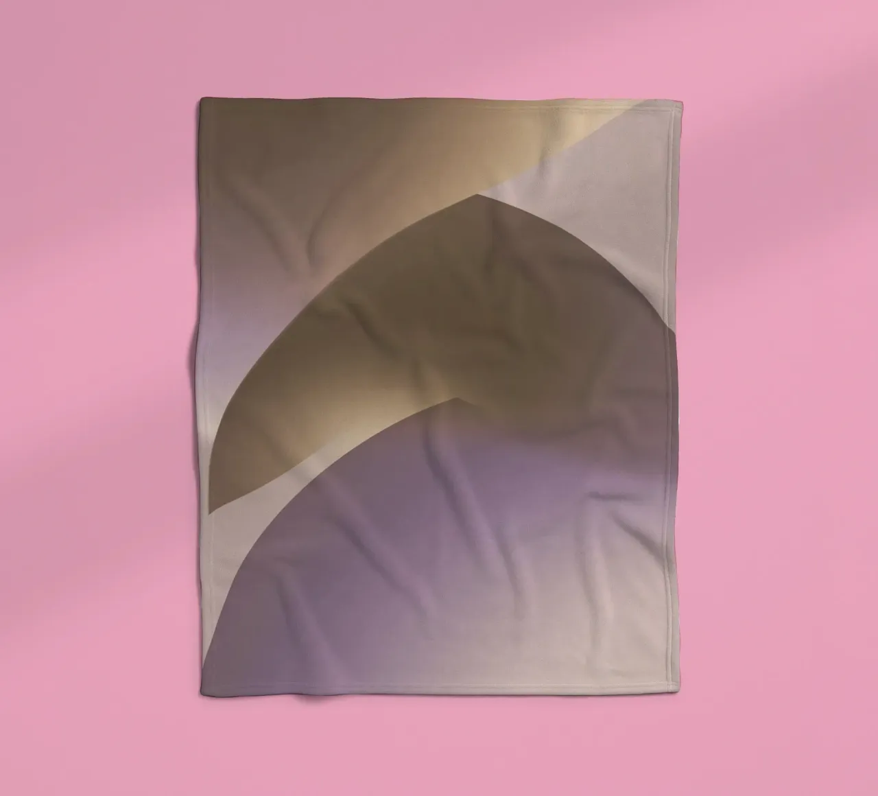 Light Flow Geometry II coperta in pile da Mosaic Dialogue