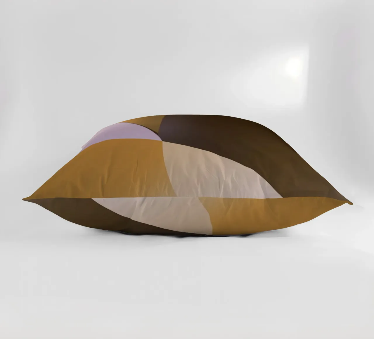 Light Flow Geometry No. 4 decorative cushion by Mosaic Dialogue