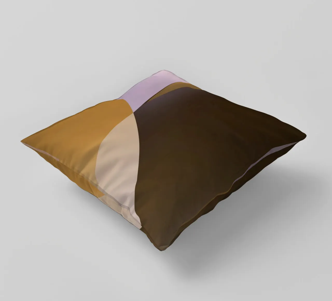 Light Flow Geometry No. 4 decorative cushion by Mosaic Dialogue