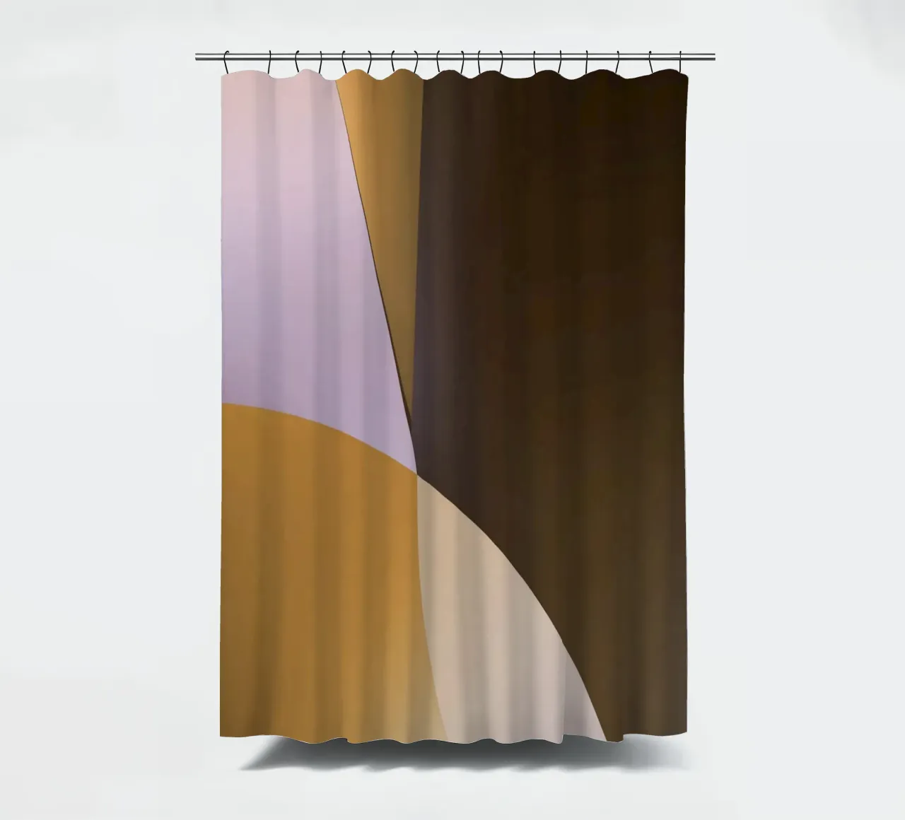 Light Flow Geometry No. 4 tenda da doccia da Mosaic Dialogue