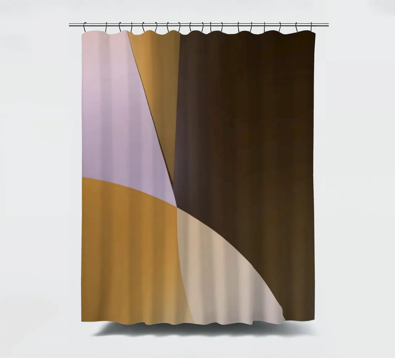 Light Flow Geometry No. 4 tenda da doccia da Mosaic Dialogue