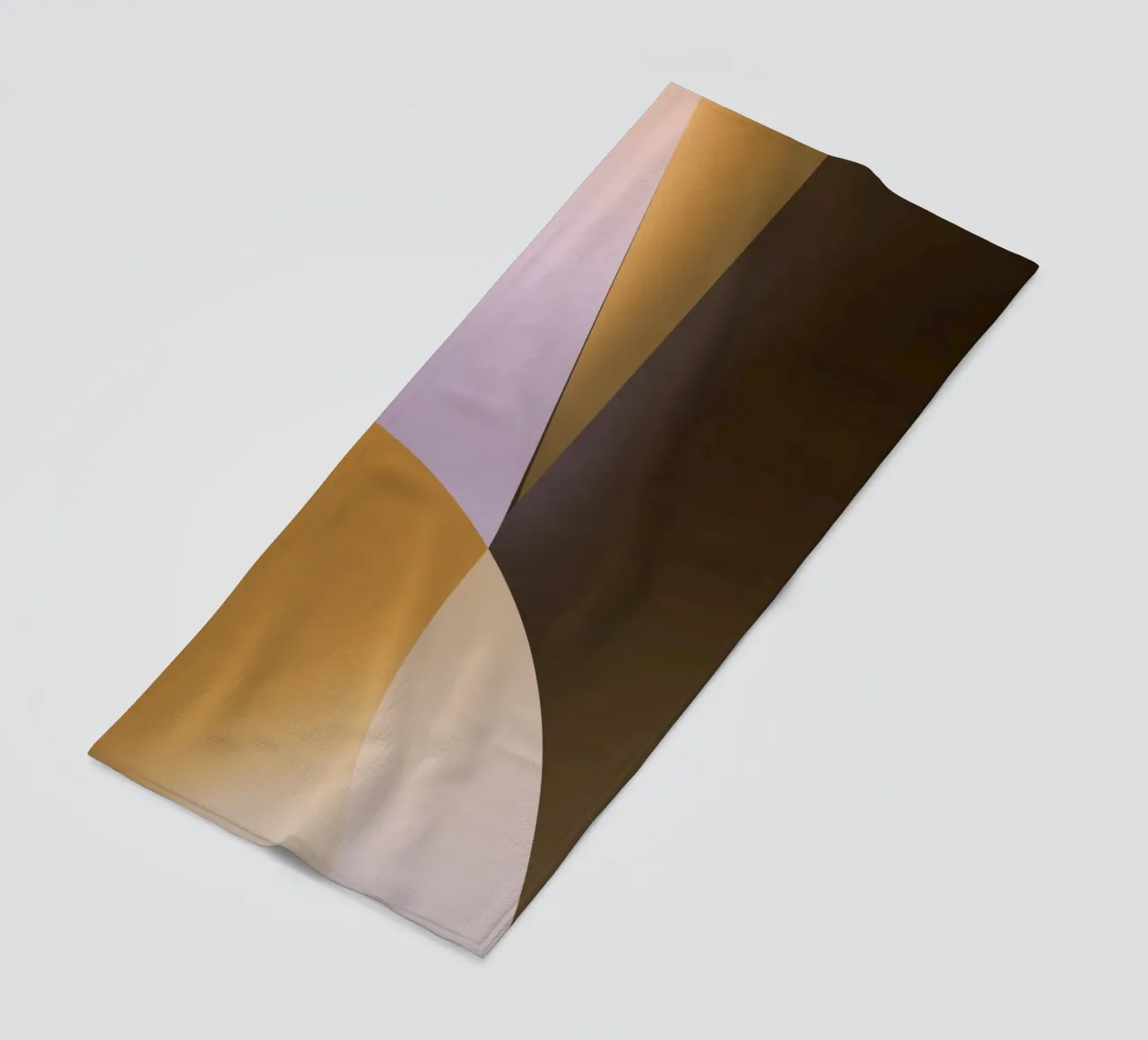Light Flow Geometry No. 4 beach towel by Mosaic Dialogue