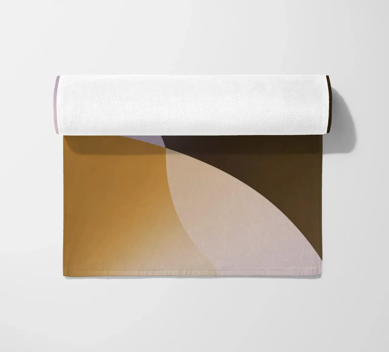 Light Flow Geometry No. 4 beach towel by Mosaic Dialogue