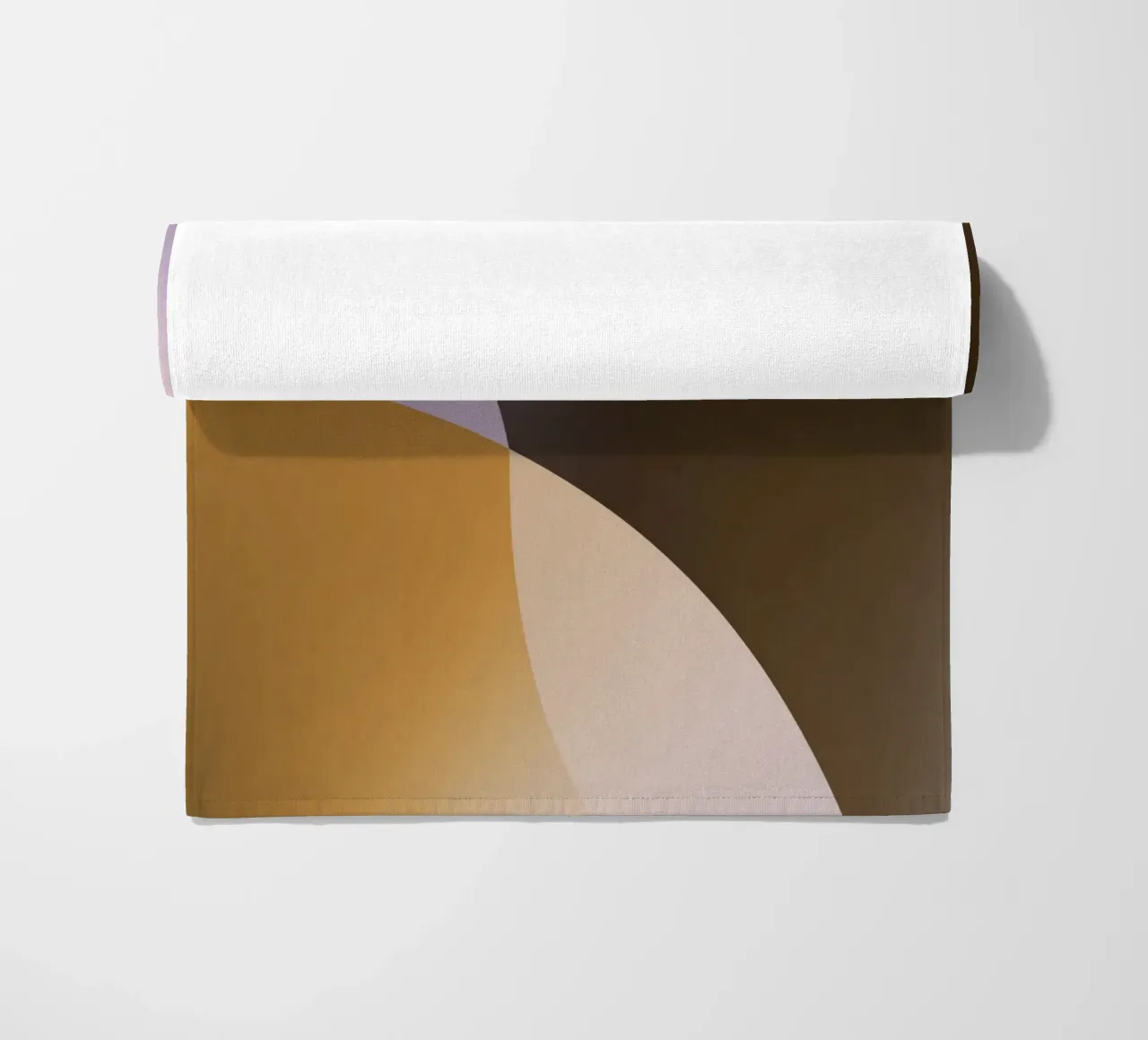 Light Flow Geometry No. 4 beach towel by Mosaic Dialogue
