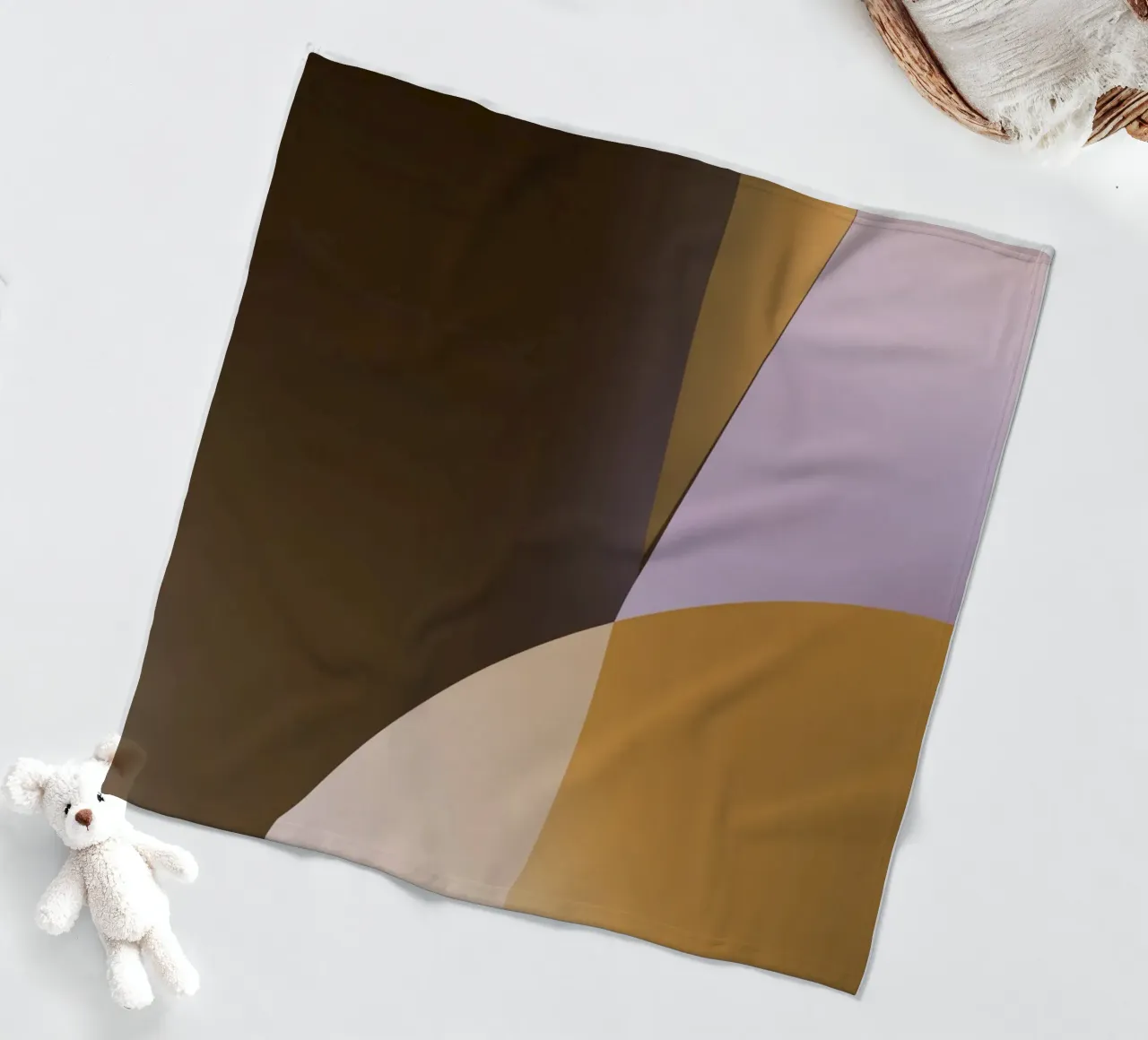 Light Flow Geometry No. 4 coperta in pile da Mosaic Dialogue