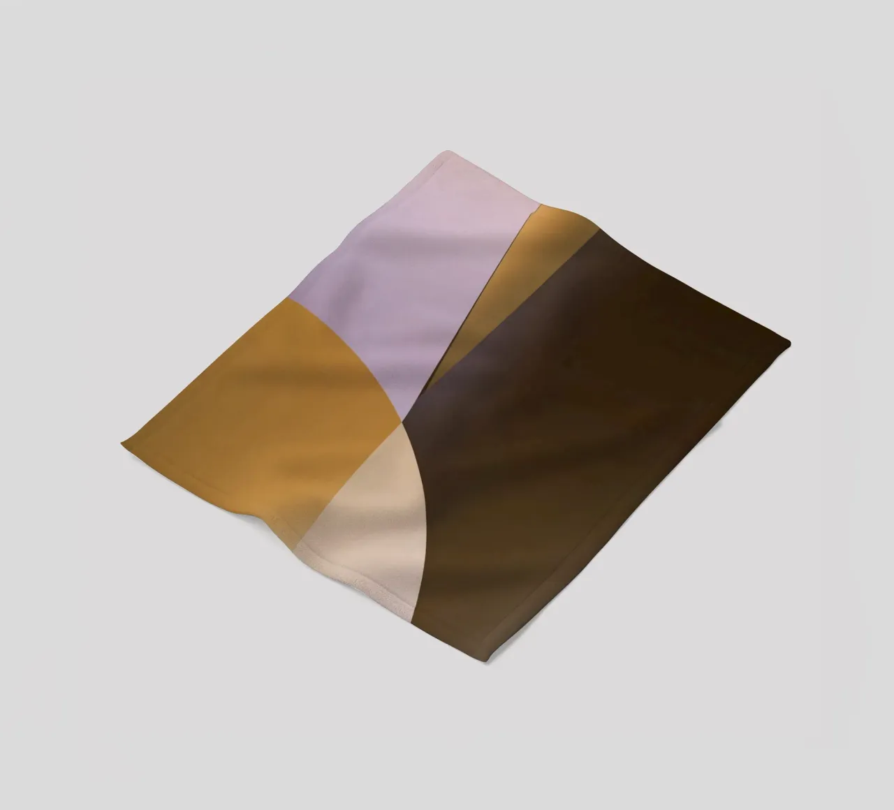 Light Flow Geometry No. 4 coperta in pile da Mosaic Dialogue