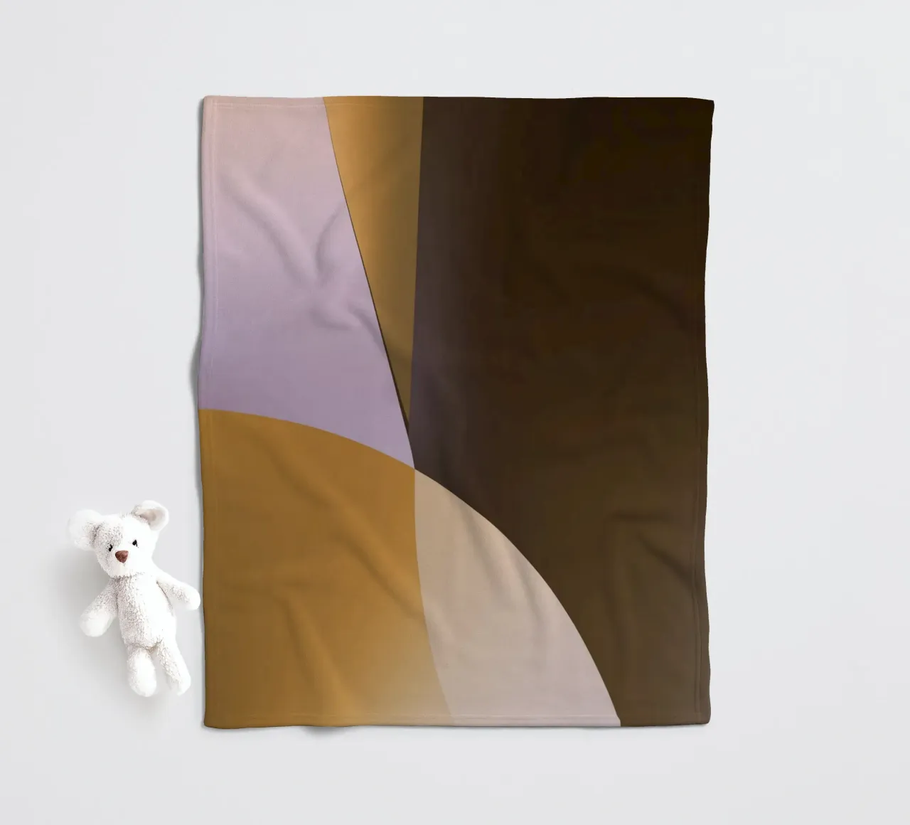 Light Flow Geometry No. 4 coperta in pile da Mosaic Dialogue