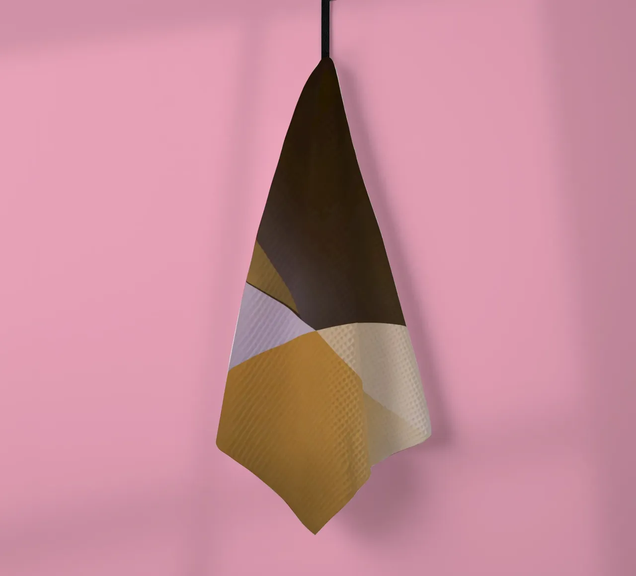 Light Flow Geometry No. 4 torchon de Mosaic Dialogue