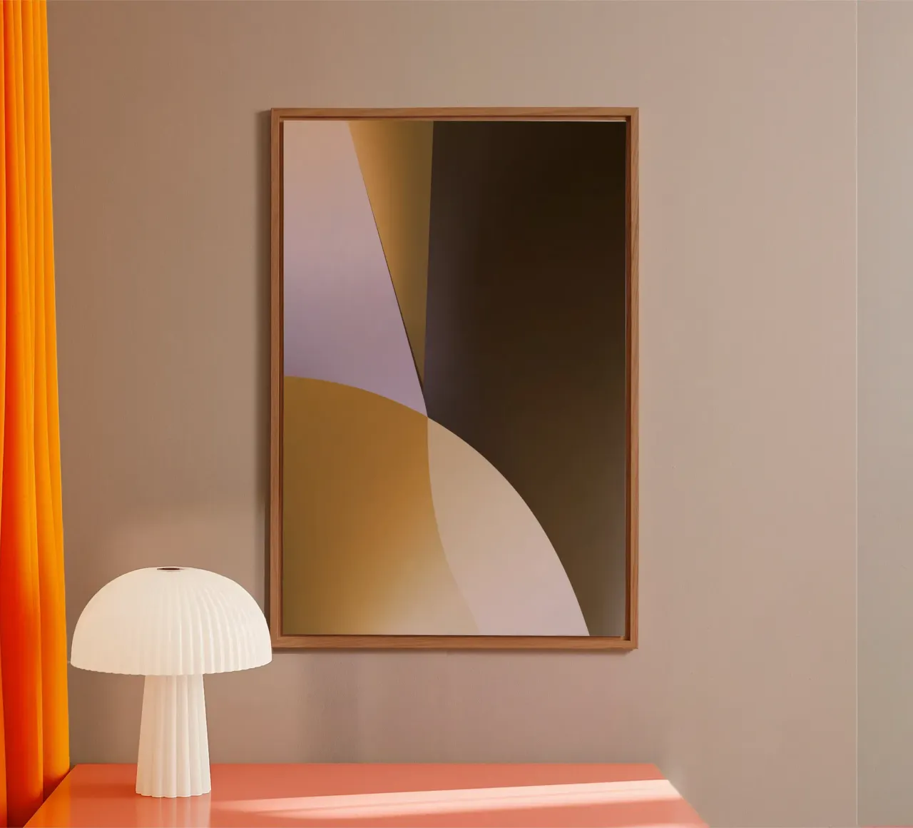 Light Flow Geometry No. 4 alluminio dibond da Mosaic Dialogue