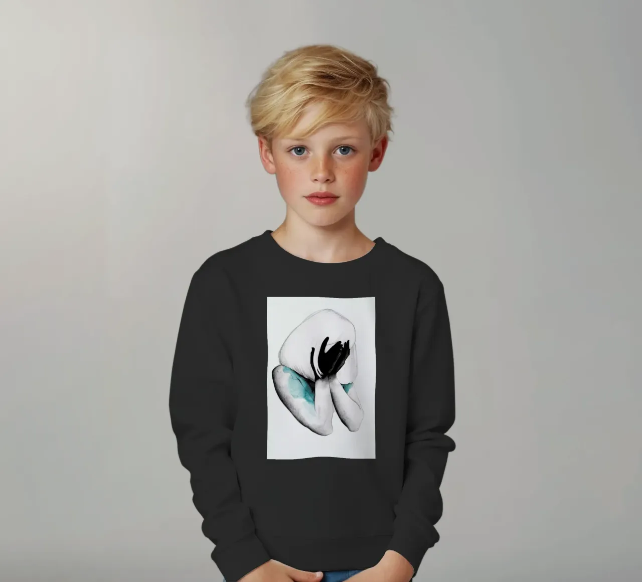 Hide II felpa bambino da Ina Stanimirova