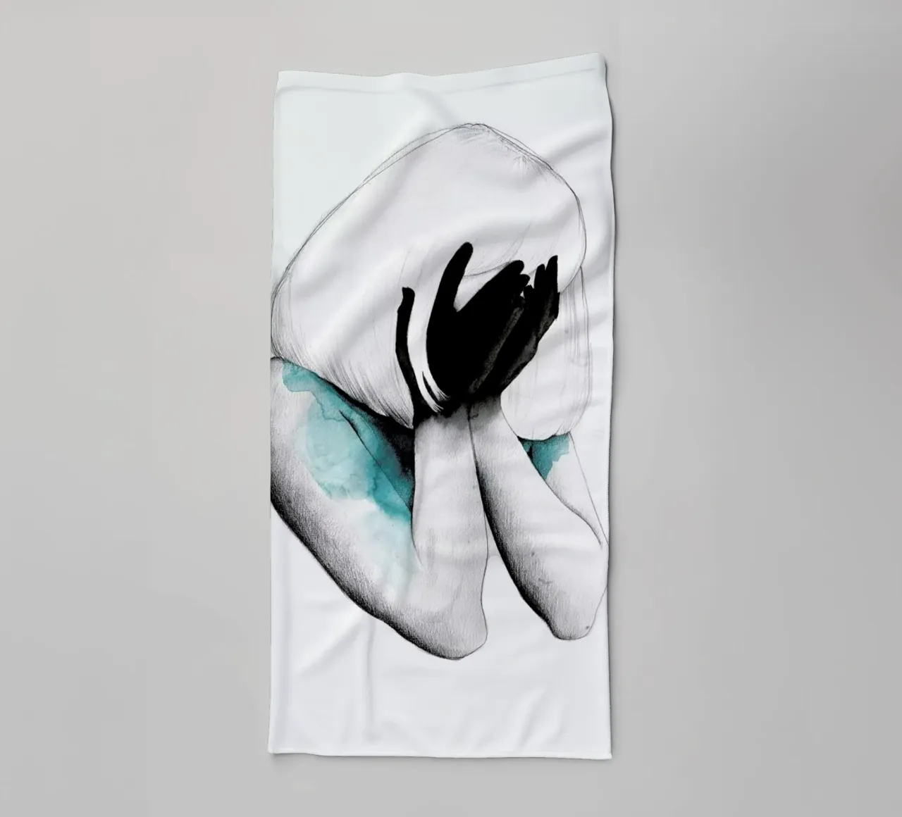 Hide II asciugamano da bagno da Ina Stanimirova