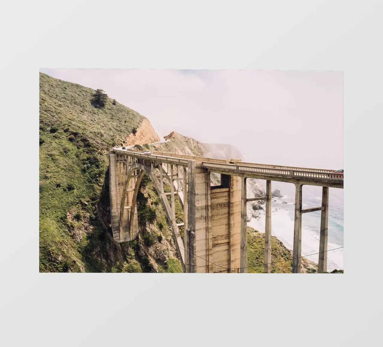 Bixby Creek Bridge pellicola backlit da patiphotography