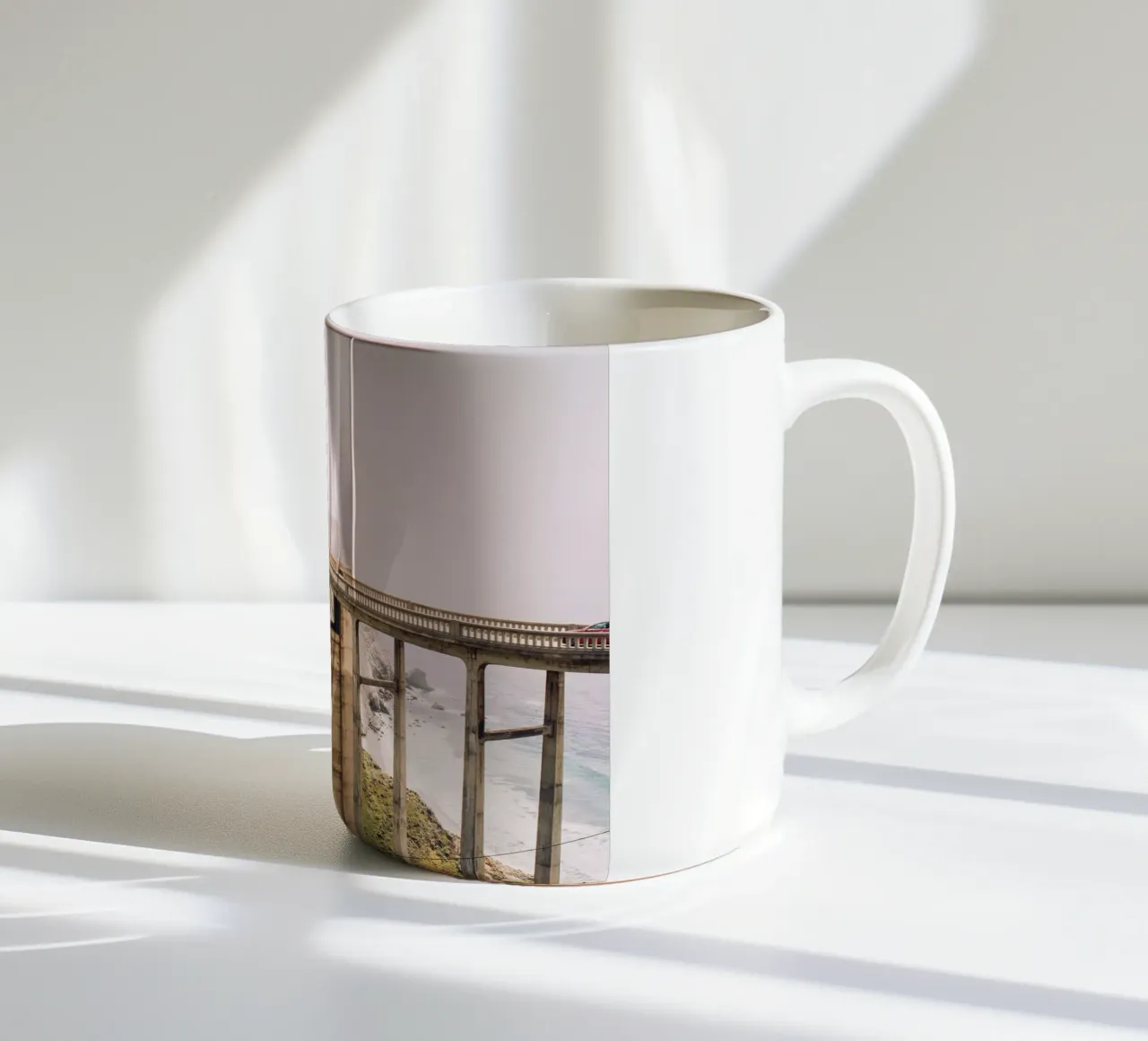 Bixby Creek Bridge tazza in ceramica da patiphotography
