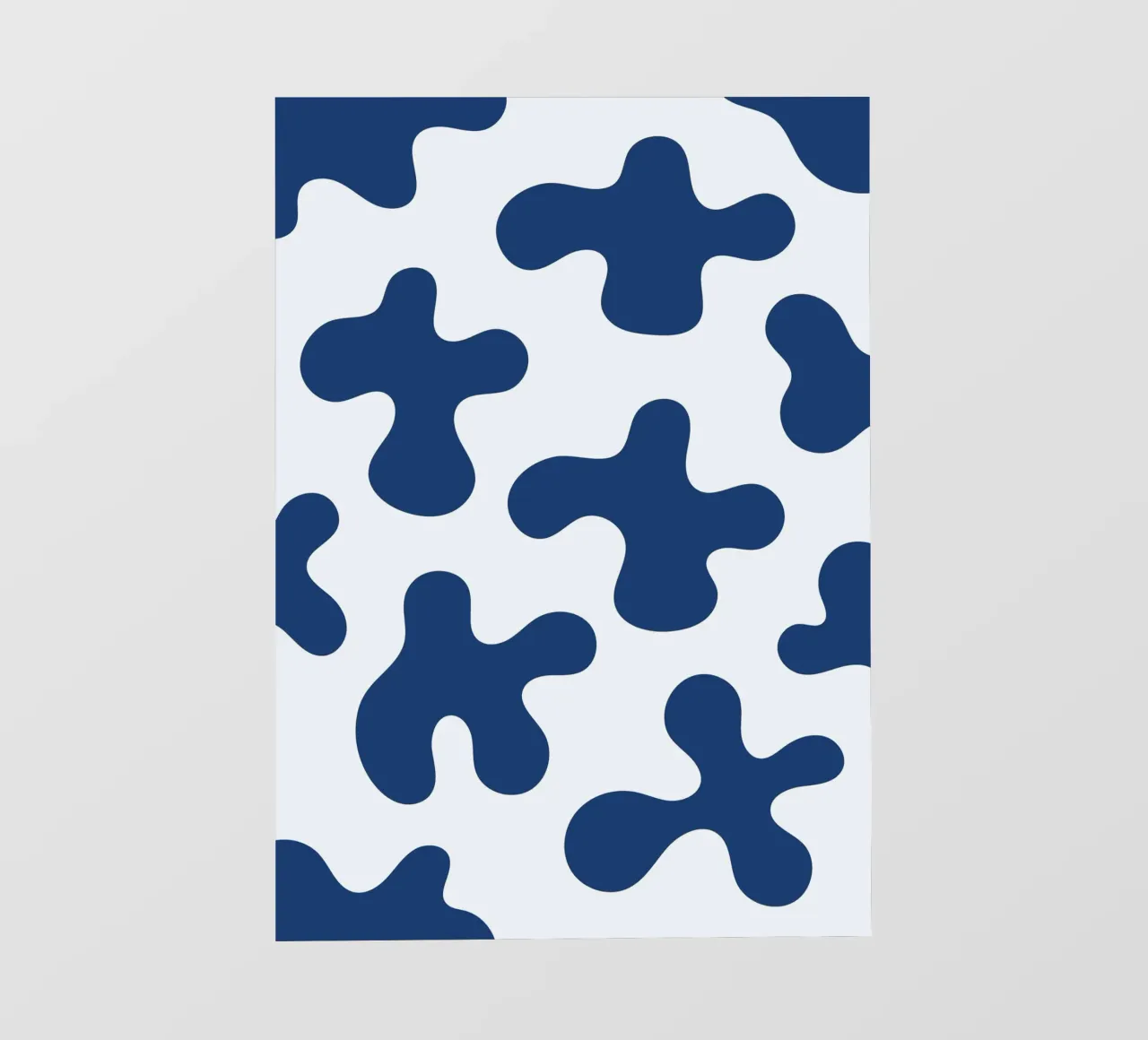 Acqua Blob Blu telo in pvc da Studio Fun Boy