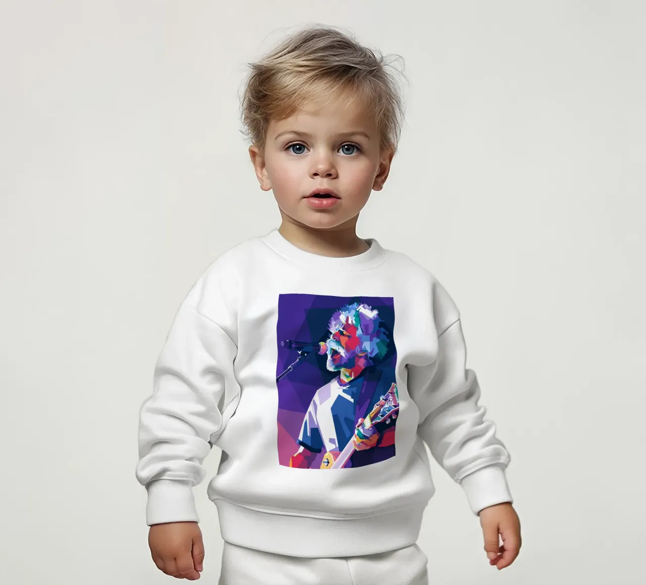 Bob Weir Pop Art felpa neonato da Alkahfsmart