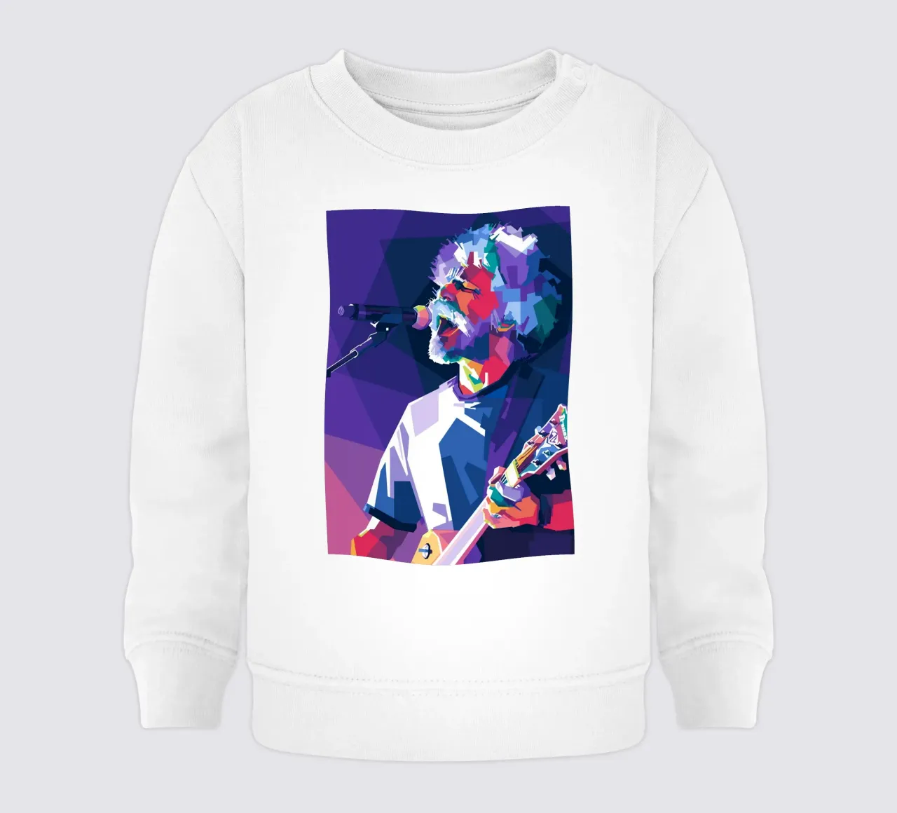 Bob Weir Pop Art felpa neonato da Alkahfsmart