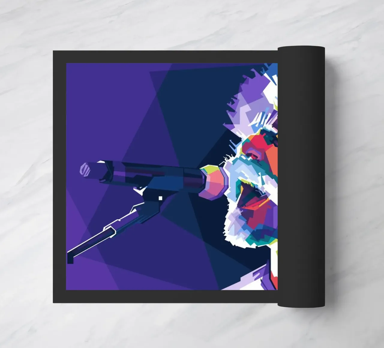 Bob Weir Pop Art zerbino da Alkahfsmart