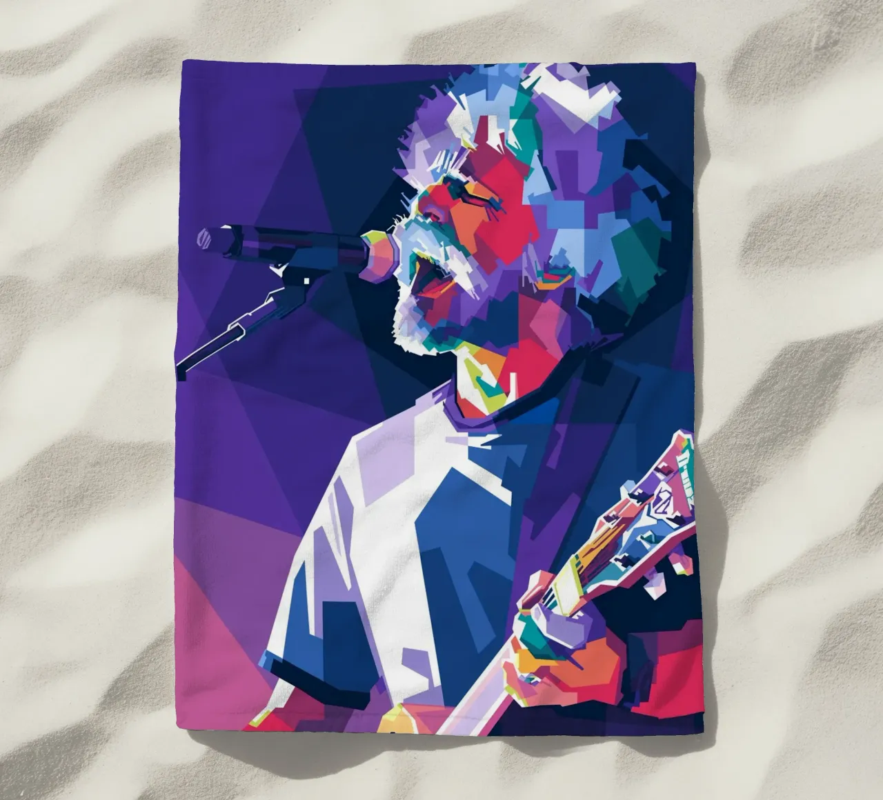 Bob Weir Pop Art telo mare da Alkahfsmart
