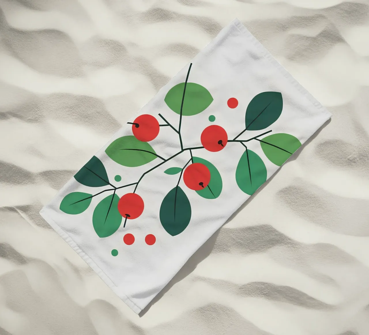 frutti rossi telo mare da botanical shop