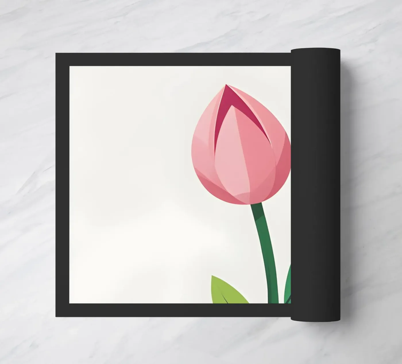 bloem tulp deurmat van botanical shop