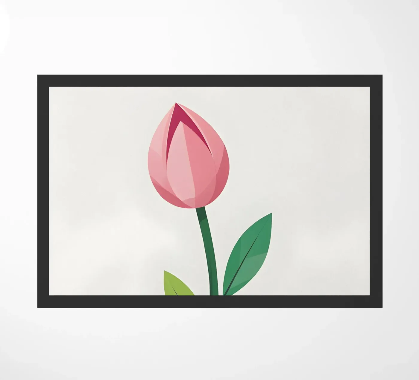 bloem tulp deurmat van botanical shop