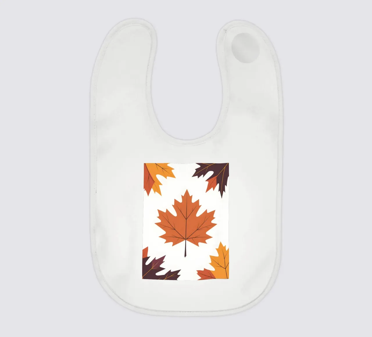 vector maple leaf Babylätzchen von botanical shop
