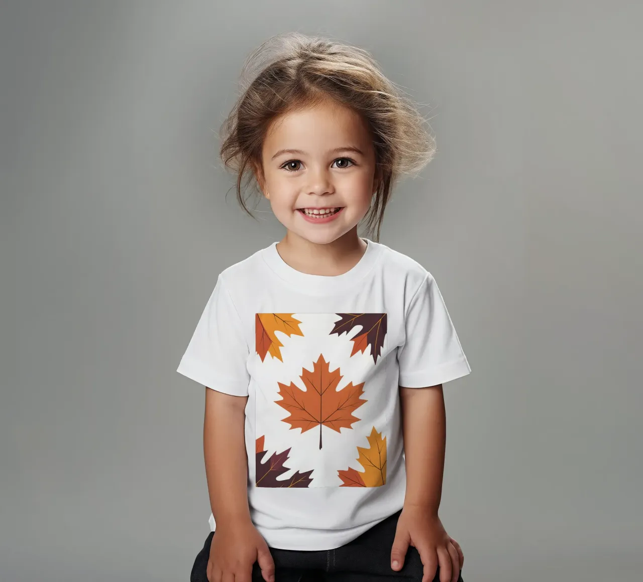 vector esdoornblad kinder t-shirt van botanical shop