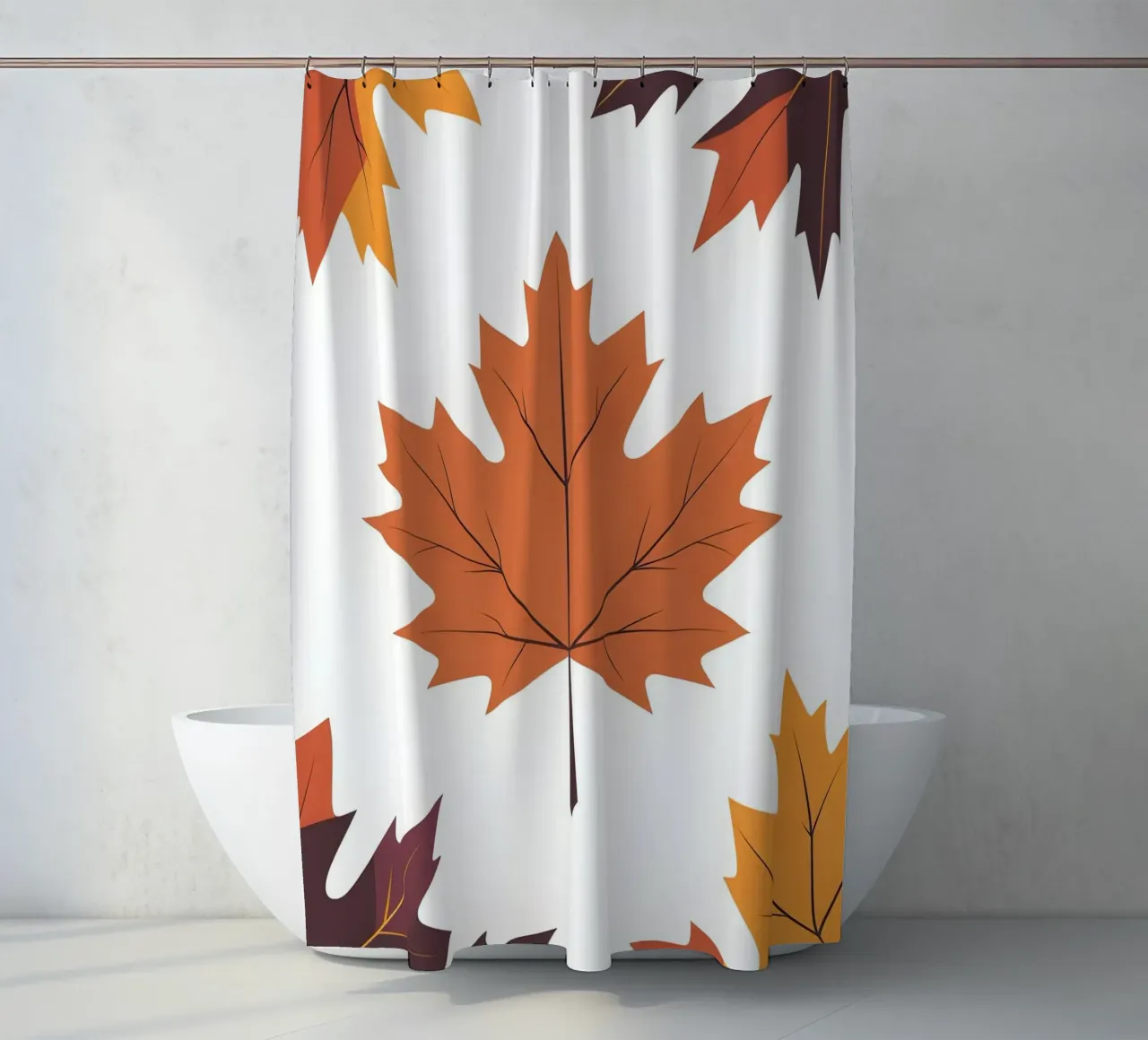 vektor ahornblatt Duschvorhang von botanical shop